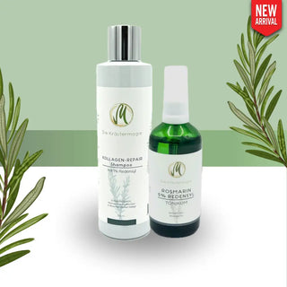 Sparset Kollagen-Repair Shampoo mit 1% Redensyl & Rosmarin Tonikum mit 5% Redensyl